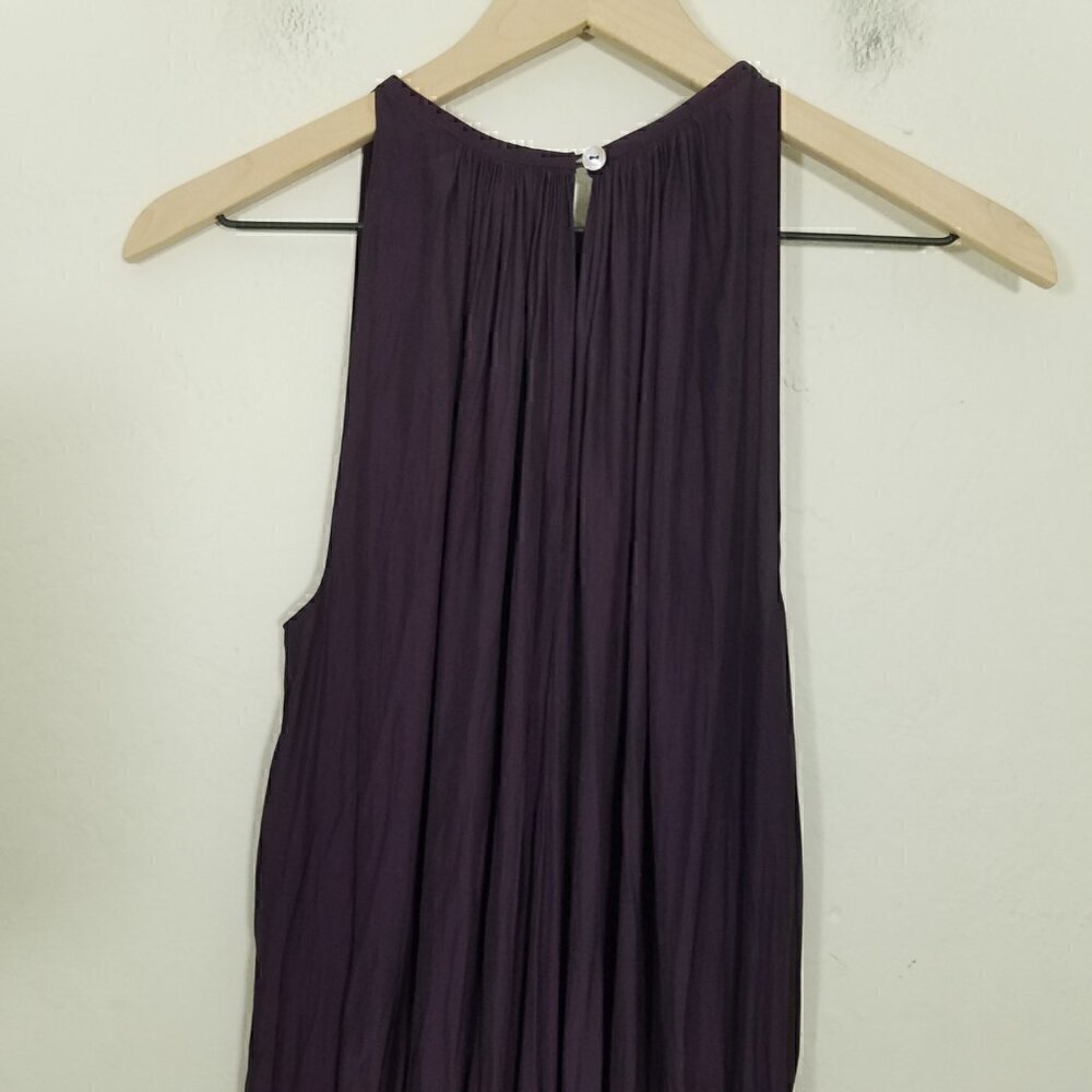 Ramy Brook Paris Sleeveless Mini Dress Dark Purple Size S - Picture 6 of 8